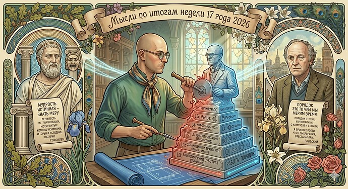 мысли по итогам недели 17