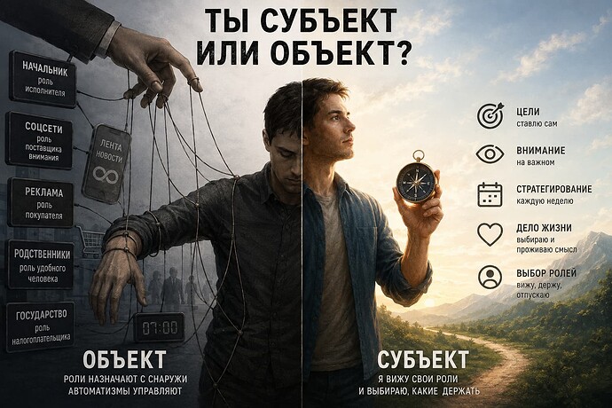 Субъект или объект